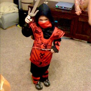 Little red ninja costume